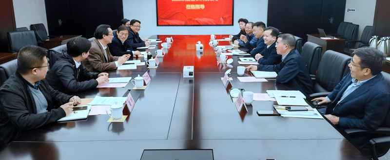 省供銷社、省農(nóng)科院領(lǐng)導到浙農(nóng)股份調(diào)研