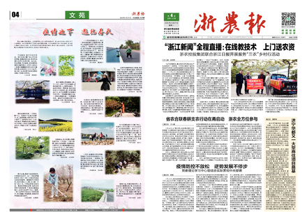 浙農(nóng)報(bào)2020第4期（一、四版）